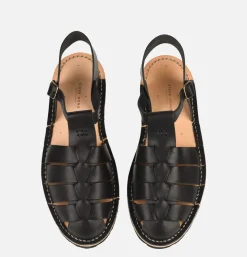 Artisanal Sandal Shoe 09 Black