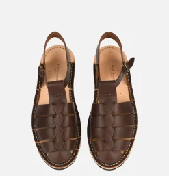 Artisanal Sandal Shoe 09 Chocolate