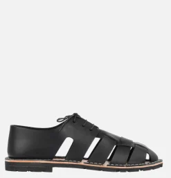 Artisanal Sandal Shoe Black