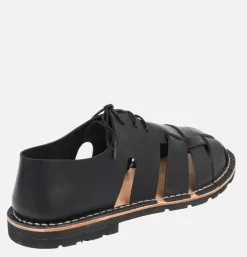 Artisanal Sandal Shoe Black
