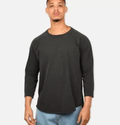 Baseball Tee Black