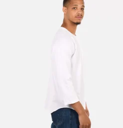 Baseball Tee White