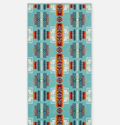 Bath Towel Chief Joseph Aqua