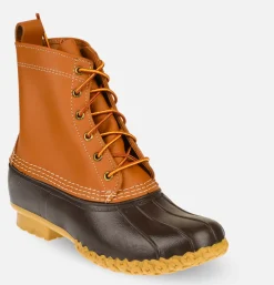 Bean Boot 8" Tan Brown