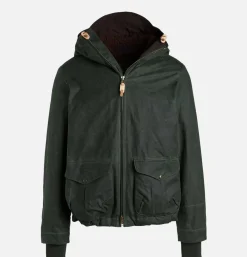 Blazer Coat Waxed Green