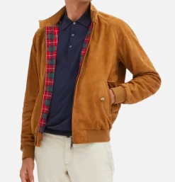 Blouson G9 Suede Tobacco