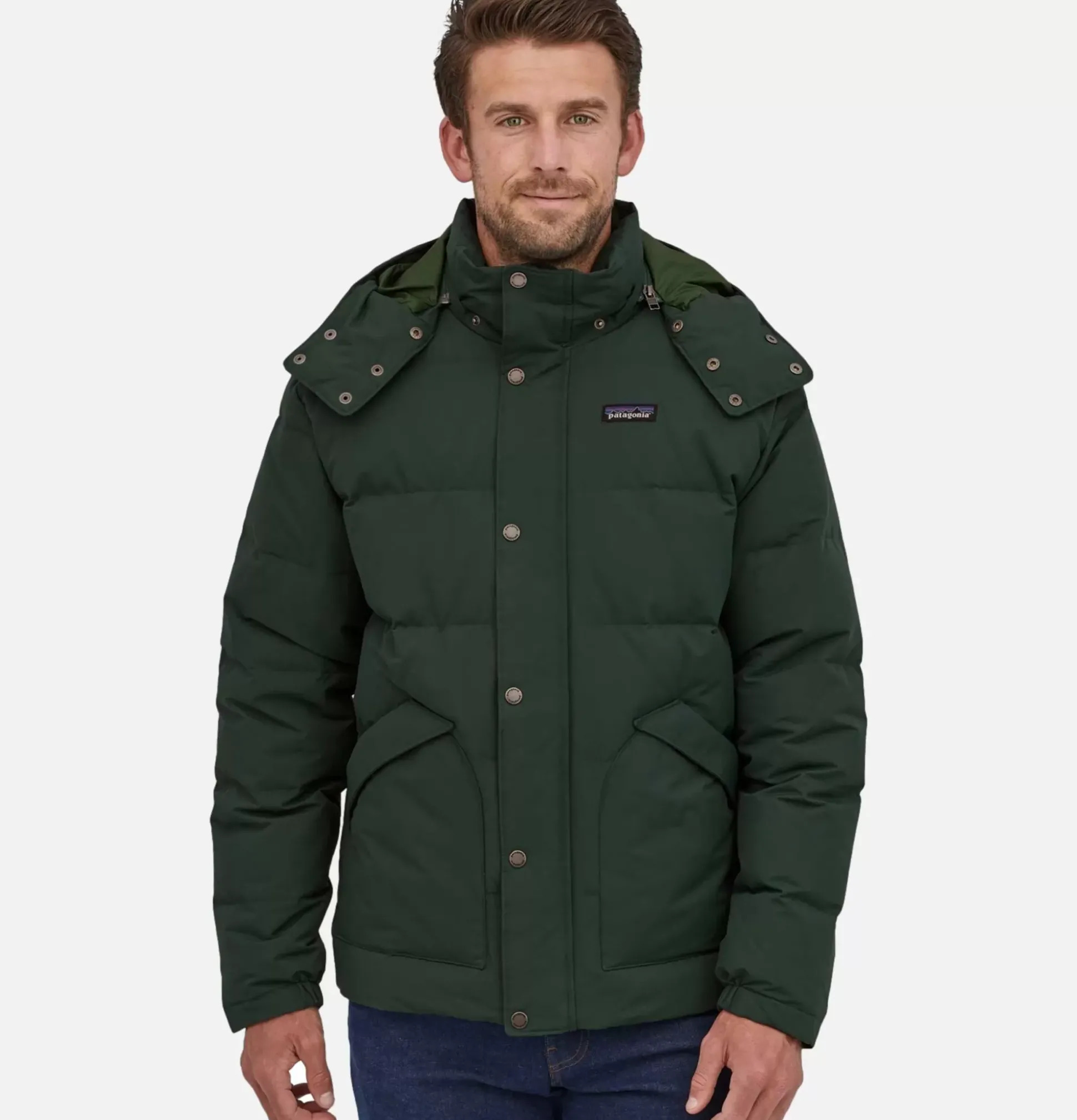 Blouson G9 Waxed Moss Green