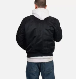 Bomber Ma-1 Flight Jacket Bleu