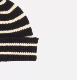 Bonnet Barra Navy Stripe
