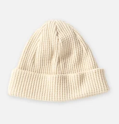Bonnet Waffle Cap Ecru