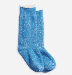 Chaussette Double Face Blue