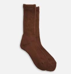 Chaussettes Loose Pile Chocolat
