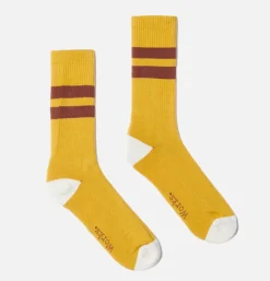 Chaussettes Sport Yellow Bord