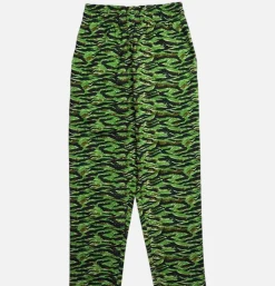 Chef Pant Camo Green
