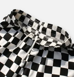 Chef Pant Checker Black