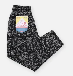 Chef Pant Paisley Black