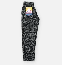 Chef Pant Paisley Black