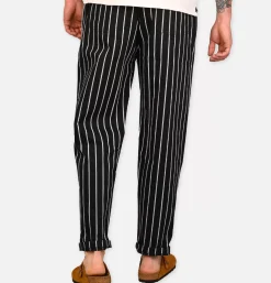 Chef Pant Stripe Black