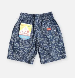 Chef Short Paisley Navy