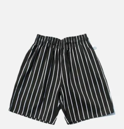 Chef Short Stripe Black