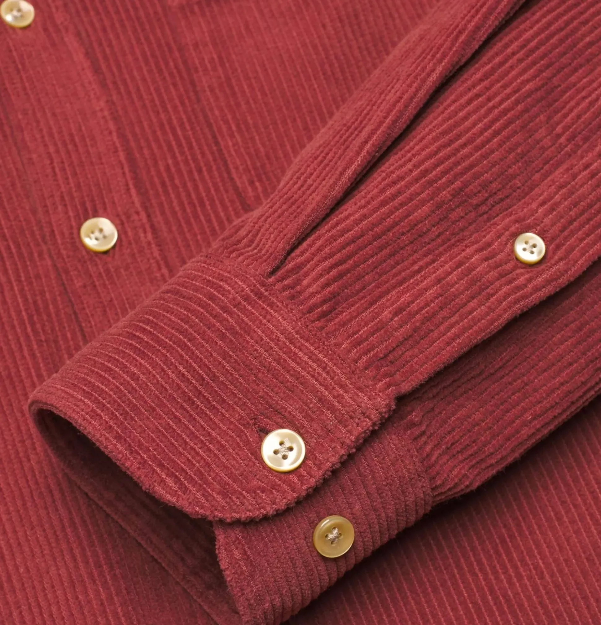 Chemise Lobo Cord Bordeaux