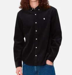 Chemise Madison Cord Black