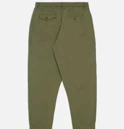 Double Pleat Pant Light Olive