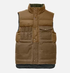 Down Cruiser Vest Dark Tan