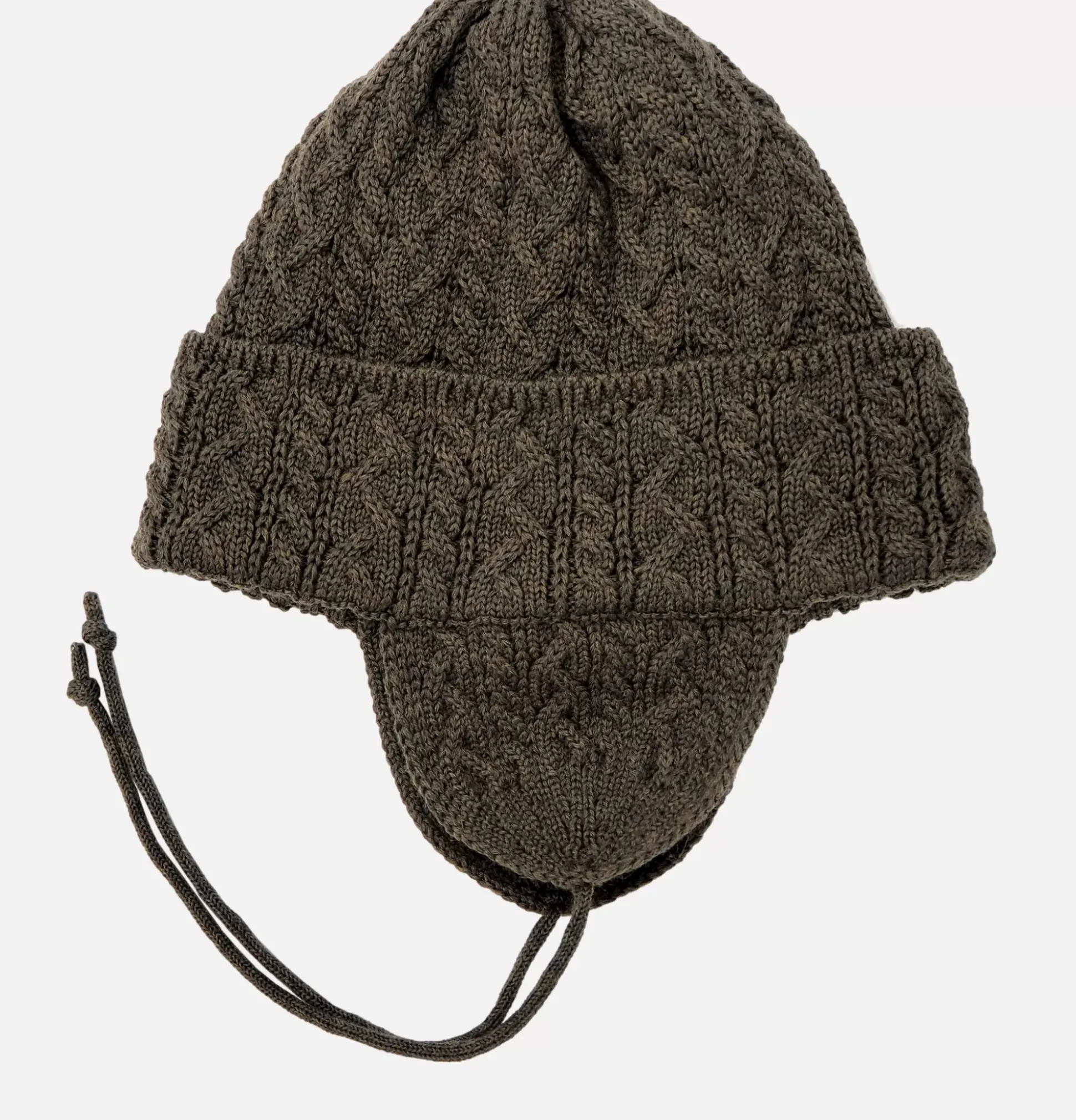Elias Knit Flightcap Olive