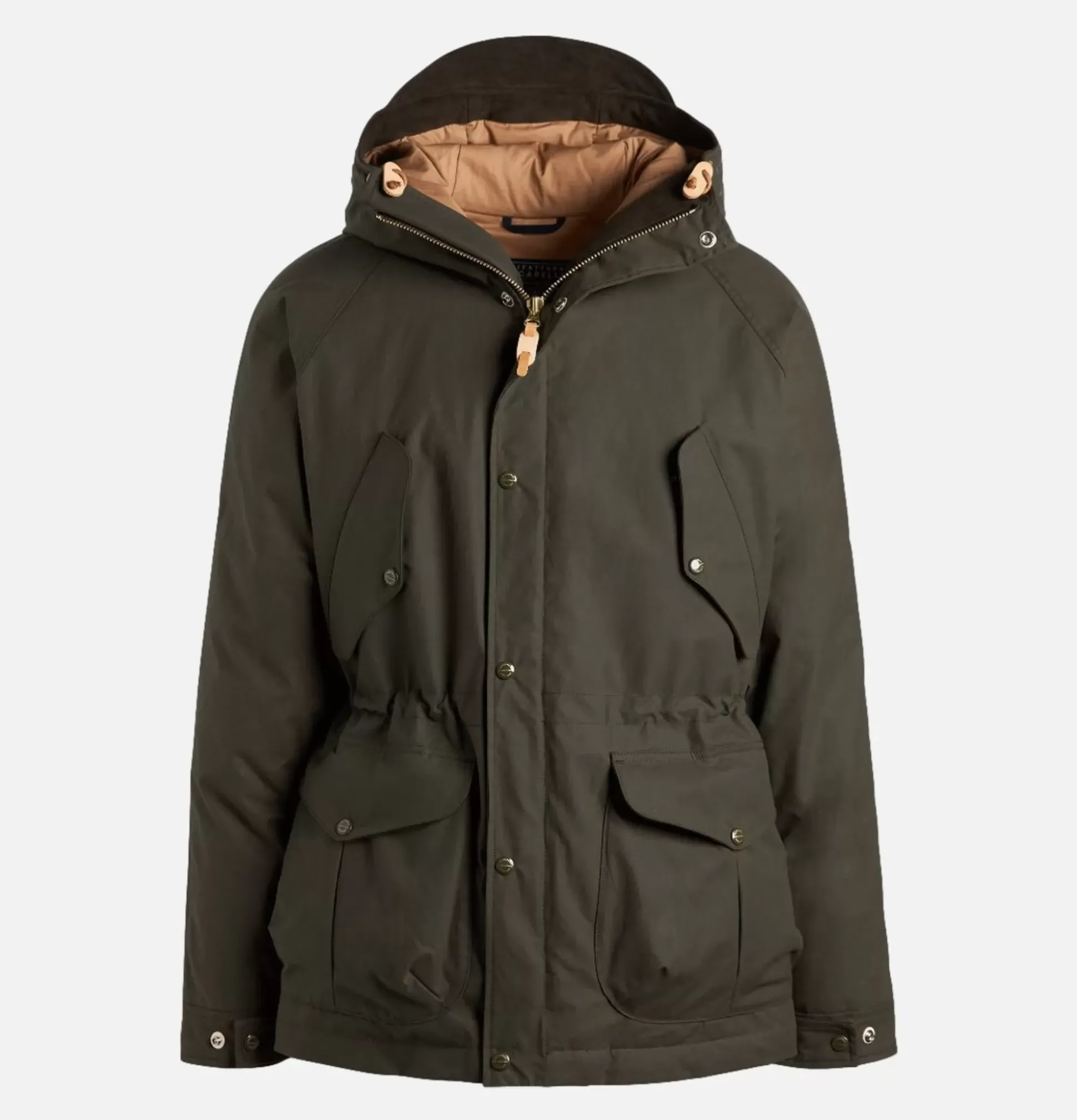 Fisherman Down Parka Chocolat