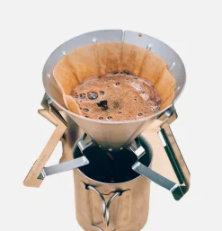 Folding Coffee Drip Acier Inoxydable