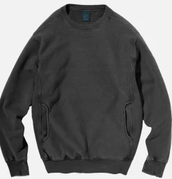 Heavy Crew Sweat Black