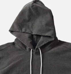 Heavy Po Hood Sweat Black