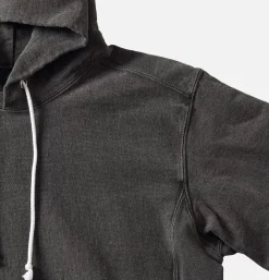 Heavy Po Hood Sweat Black