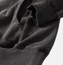 Heavy Po Hood Sweat Black