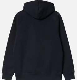 Hooded Chase Sweat Dark Navy