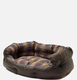 35In Luxury Dog Bed Tartan