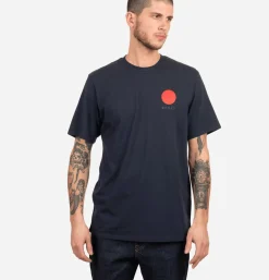 Japanese Sun Tee Shirt Navy