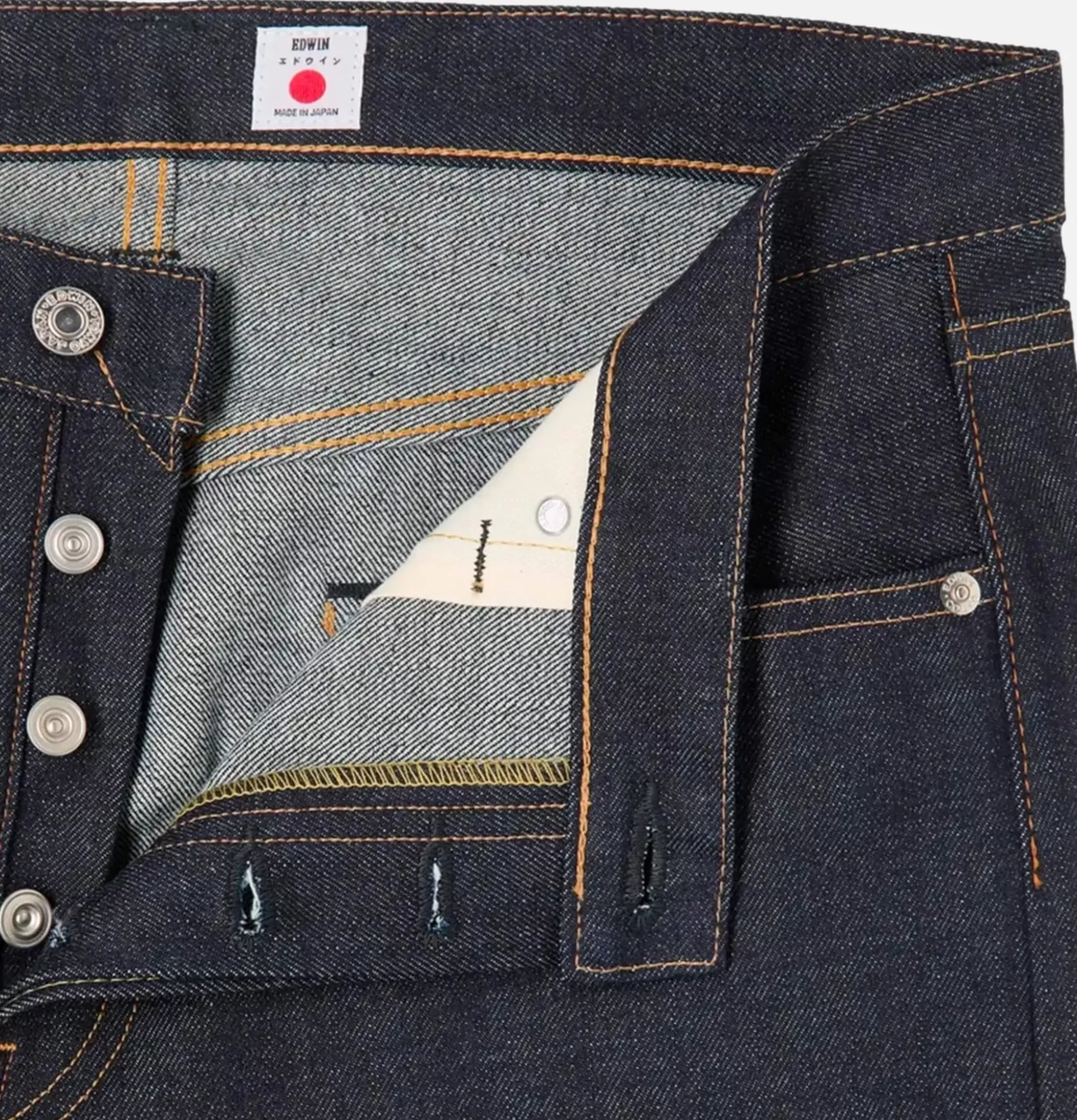 Jean Regular Tapered Kurabo Blue