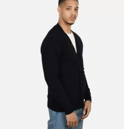 Lambswool Cardigan Navy