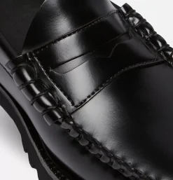 Larson 90'S Penny Loafer Black
