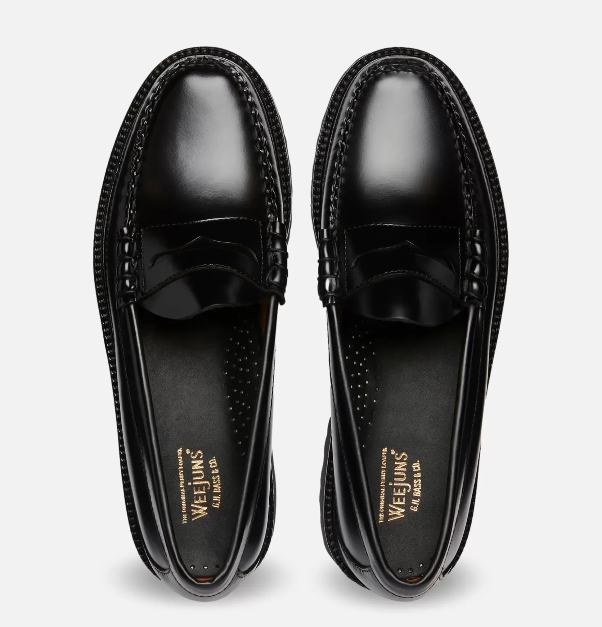 Larson 90'S Penny Loafer Black