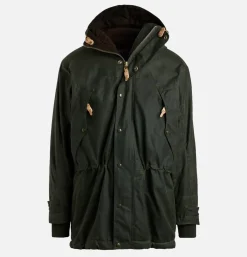 Long Moutain Parka Wax Green