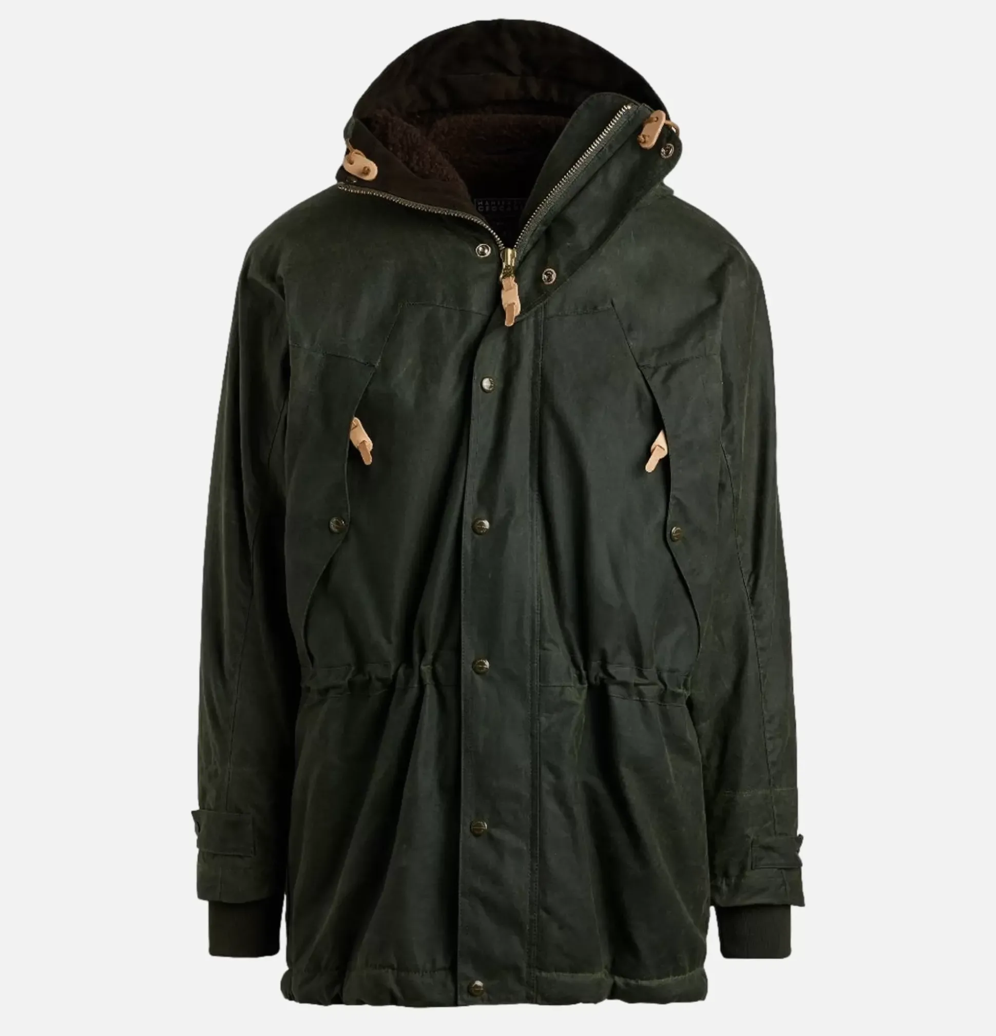 Long Moutain Parka Wax Green