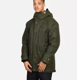 Long Moutain Parka Wax Green