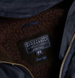Long Moutain Parka Wax Navy