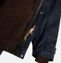 Long Moutain Parka Wax Navy