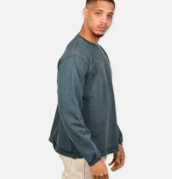 Ls Heavy Crew Tee Slate