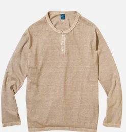 Ls Henley Tee Latte