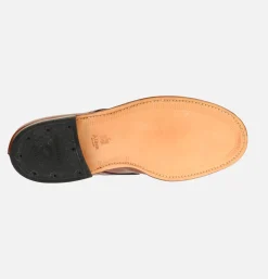 M1403 - Plain Toe Blucher Ox Brown
